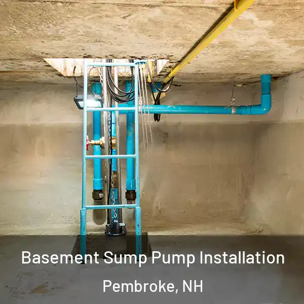  Basement Sump Pump Installation Pembroke, NH