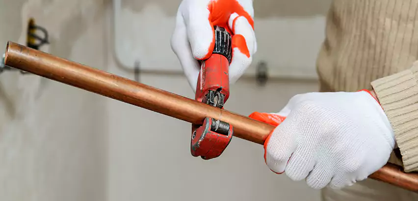 Temporary Copper Pipe Repair Pembroke, NH
