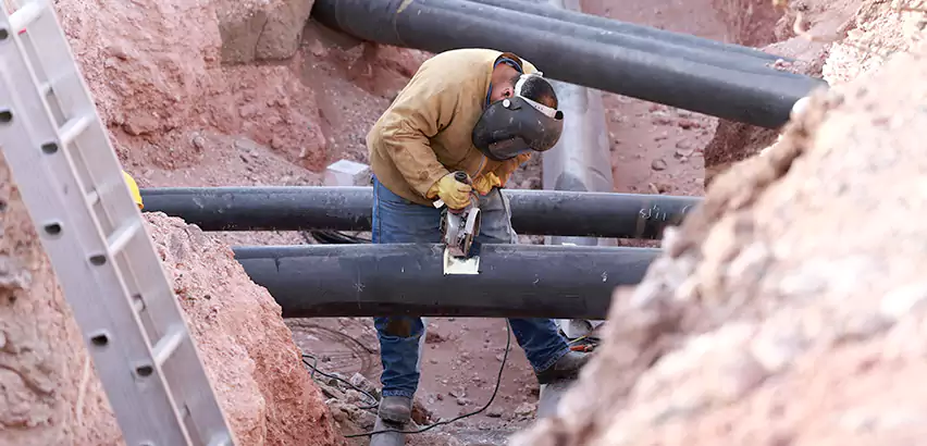 Cast Iron Sewer Pipe Replacement in Pembroke