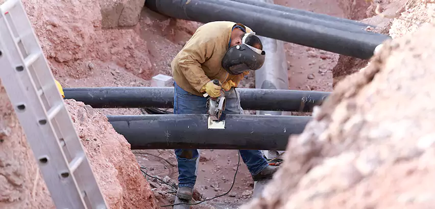 Water Line Replacement in Pembroke